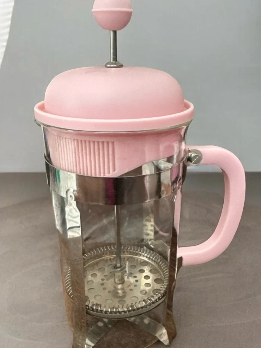 Pink French Press Coffee & Tea Maker - Unbranded